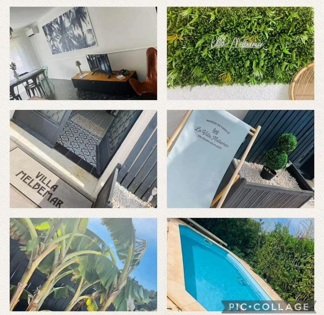 Villa Melbemar ซิ-ฟูร์-เล-ปลาจ ภายนอก รูปภาพ